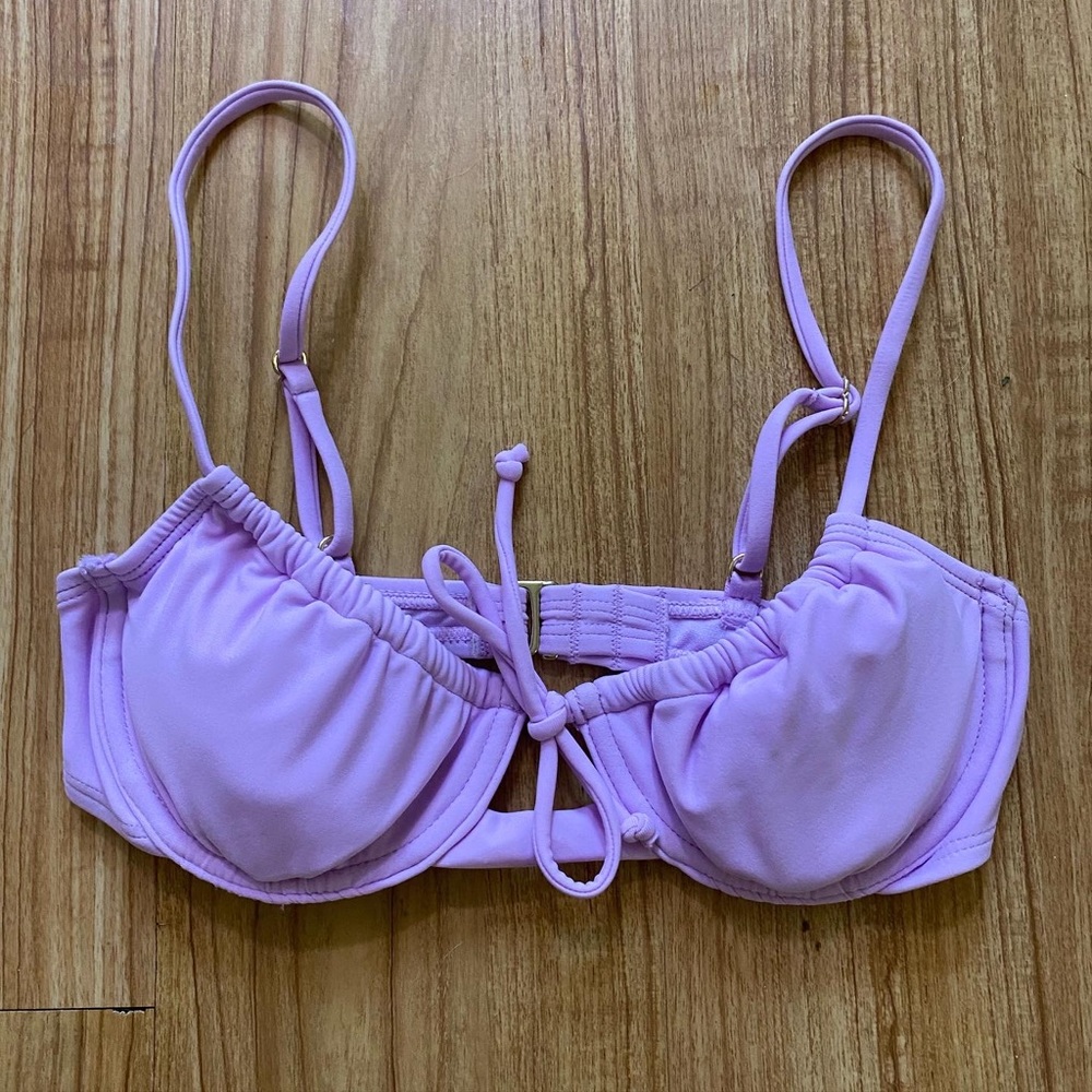 Lavender bikini top
